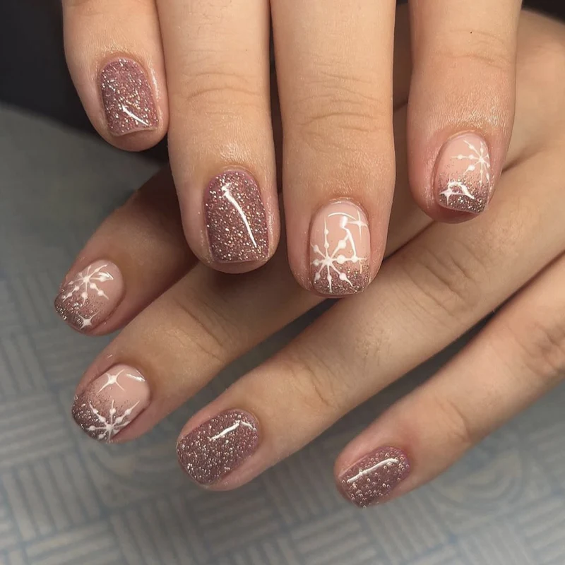 Glitzernde Nagelkunst-Set Karnz