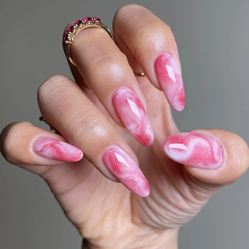 Marmor Nagelkunst Design Karnz