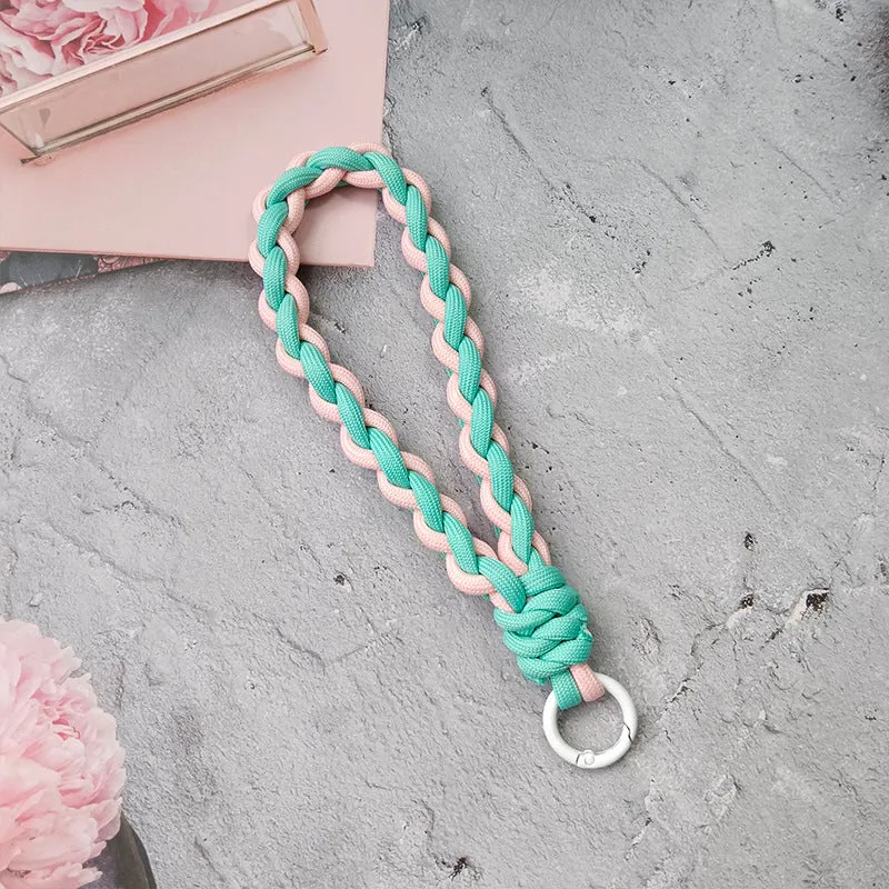 Geflochtenes Paracord Schlüsselanhänger Halter Karnz
