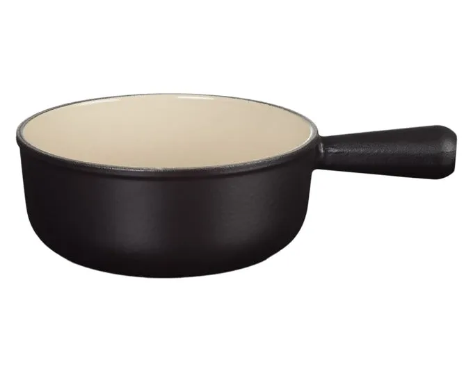 LE CREUSET Fonduecaquelon schwarz sand ø 20 cm 1.9 l