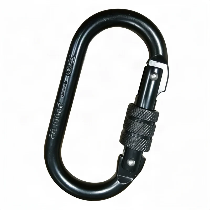 Stahlkarabiner für Klettern, 25 KN
