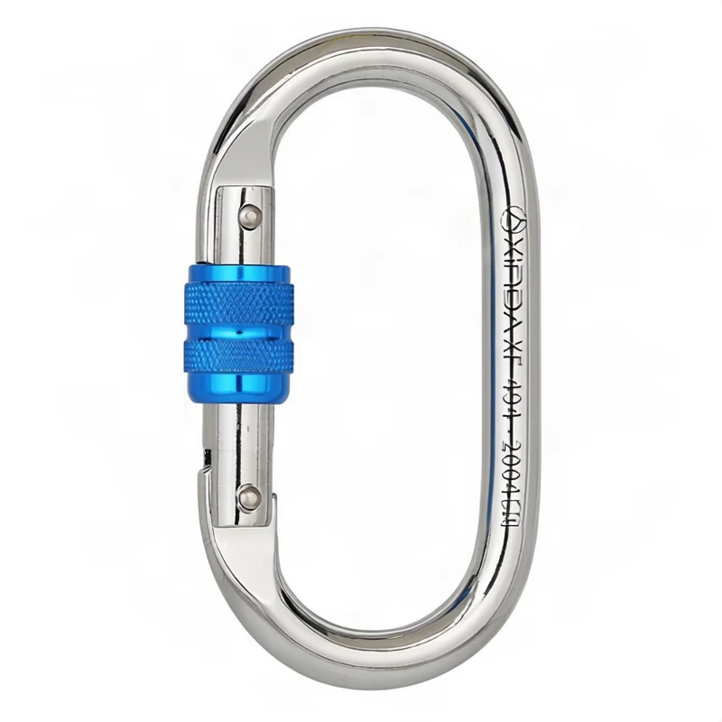 Stahlkarabiner für Klettern, 25 KN