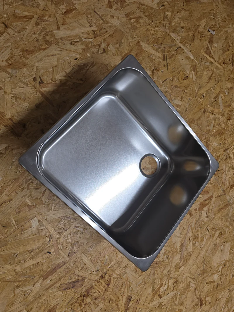 Waschbecken / Lavabo / Spülbecken / Spüle / Brünneli - Edelstahl 32 x 35 x 15 cm - LA 1402