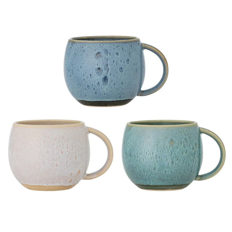 Harriet Becher, Blau, Steingut
