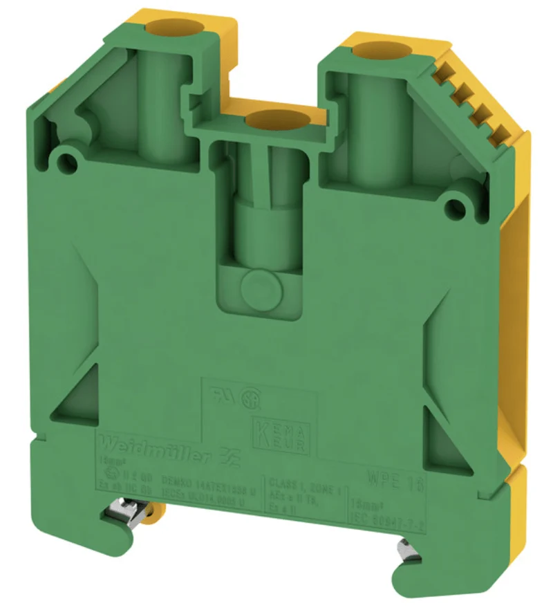 Weidmuller 1010400000 Weidmüller 1010400000 WPE PE Terminal Block 1010...