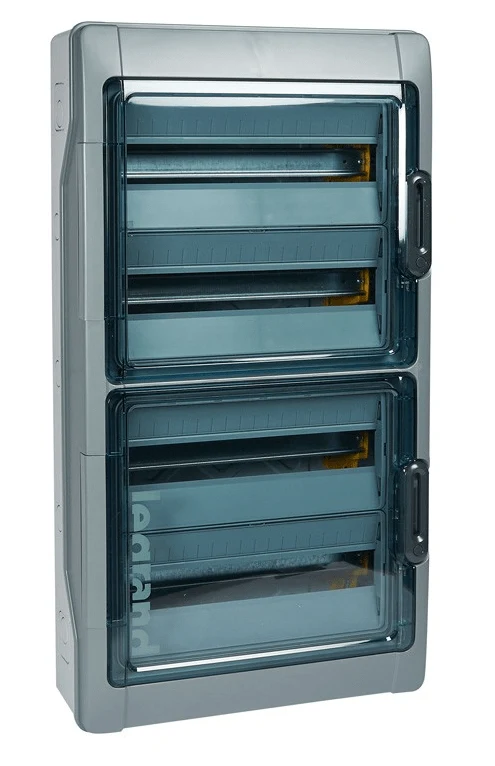Legrand 601988 Plexo³ IP65 Enclosure 4-Row 72-Module 822×448×161mm
