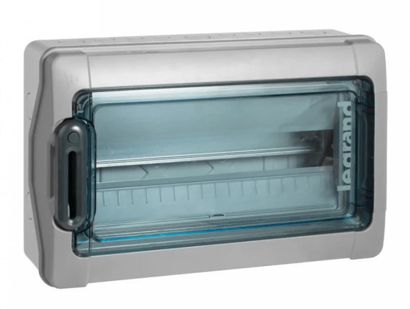 Legrand 601985 Plexo³ IP65 Enclosure 1-Row 18-Module 282×448×141mm
