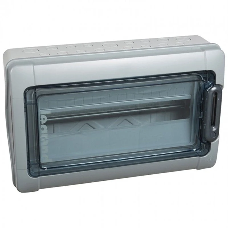Legrand 601981 Plexo³ IP65 Enclosure 1-Row 12-Module 282×340×141mm