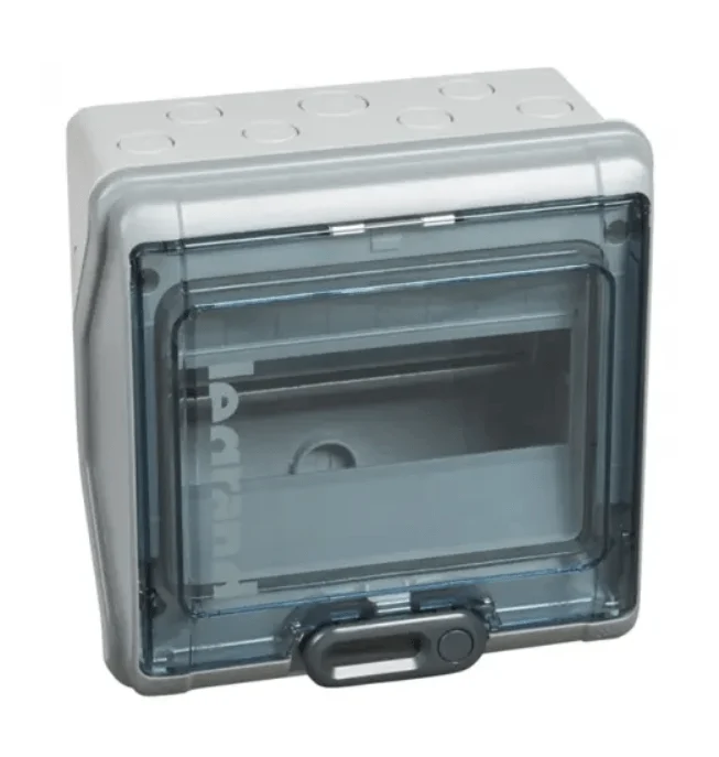 Legrand 601978 Plexo³ IP65 Enclosure 1-Row 8-Module 200×200×116mm