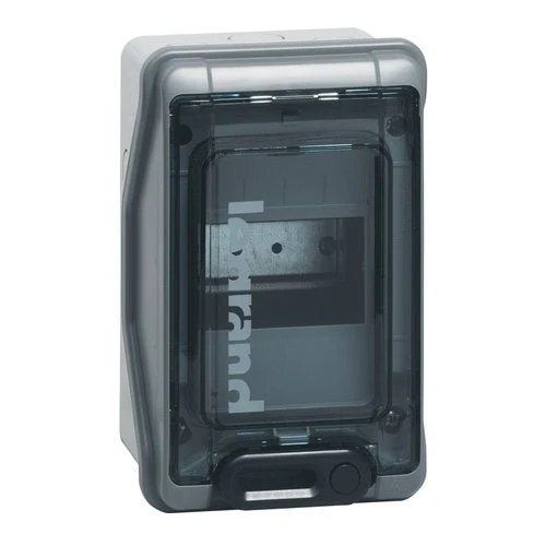 Legrand 601976 Plexo³ IP65 Enclosure 1-Row 6-Module 200×164×116mm