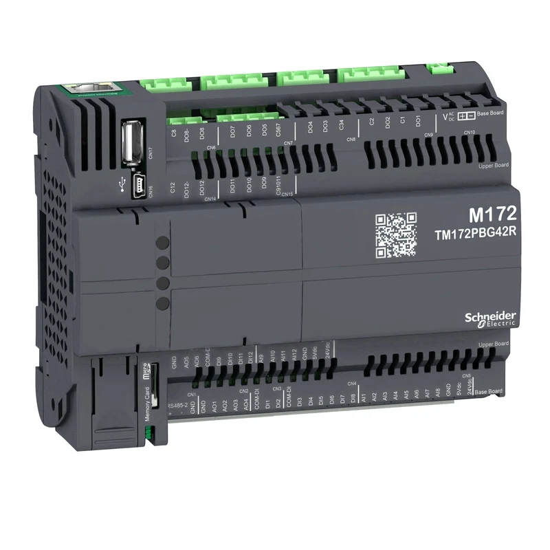 Schneider TM172PBG42R Modicon M172 Performance Blind PLC 42 I/Os