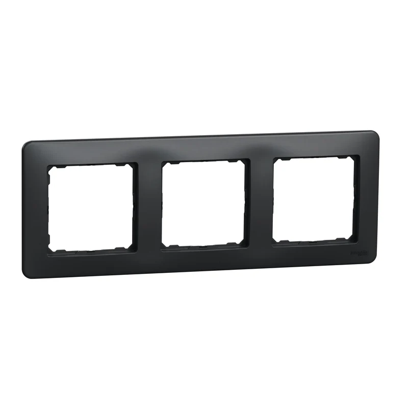 Schneider SDD314803 Sedna Design 3-Gang Cover Frame Anthracite