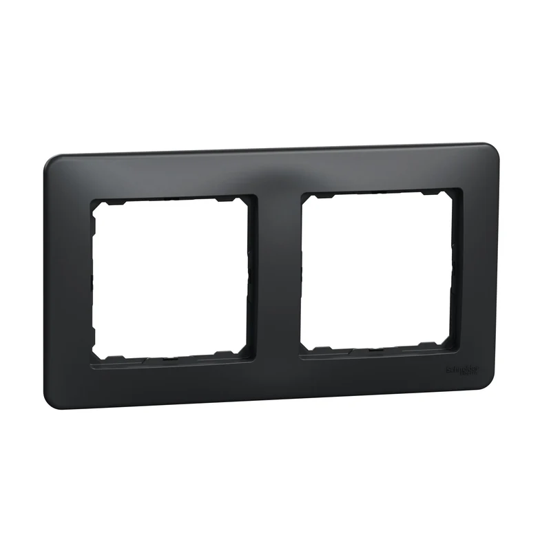 Schneider SDD314802 Sedna Design 2-Gang Cover Frame Anthracite