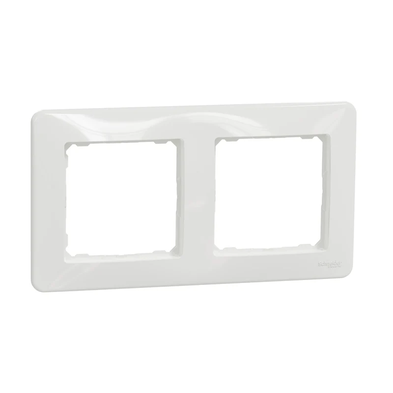 Schneider SDD311802 Sedna 2-Gang Cover Frame White