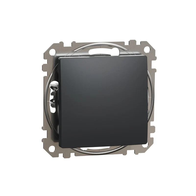 Schneider SDD114101 Sedna Single-Pole Switch 250V Screwless Anthracite