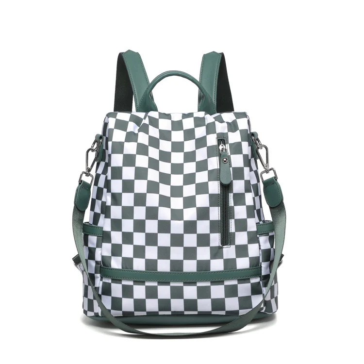 Stylische kariert Rucksack Karnz