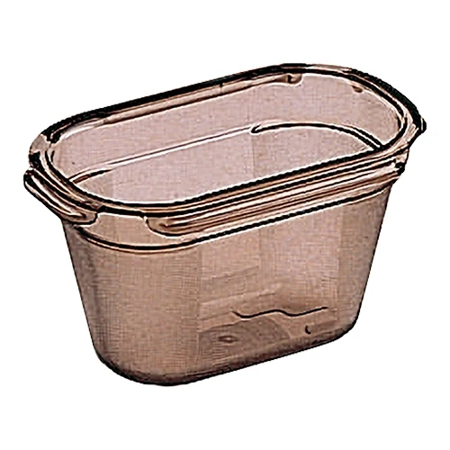 Gastronorm posoda GN 1/9 iz dimljenega kopoliestra | Bourgeat | 65 mm | 0,5 L