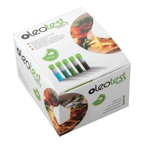 Komplet za testiranje olja za cvrtje | Hygiena | Komplet z 10 testi