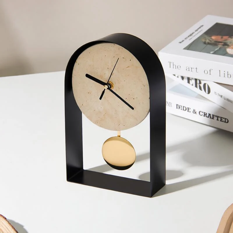 Moderner Minimalistischer Tischuhr