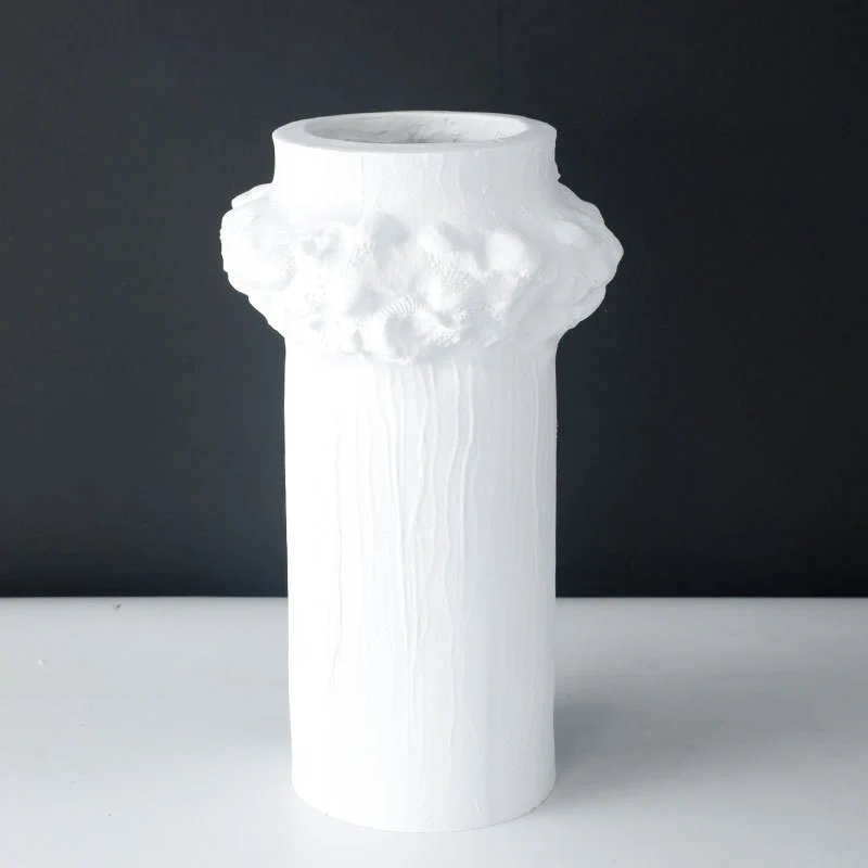Kunsthandwerkliche dekorative Harzvase