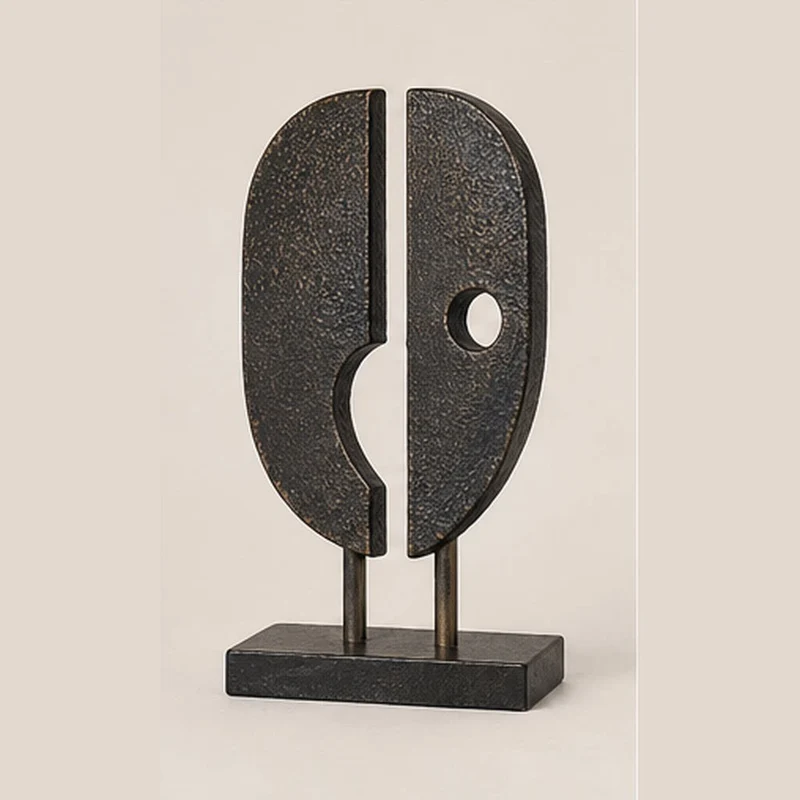 Abstrakte moderne dekorative Skulptur