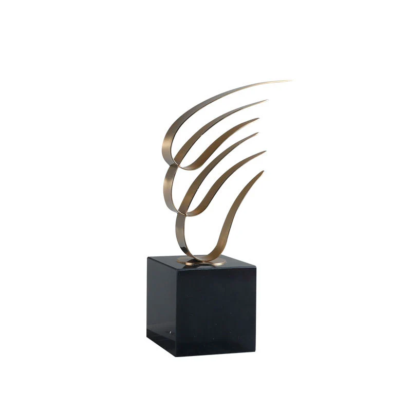 Abstrakte Metall Dekorative Skulptur