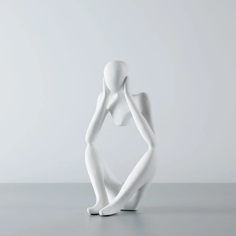 Abstrakte menschliche Figur Skulptur