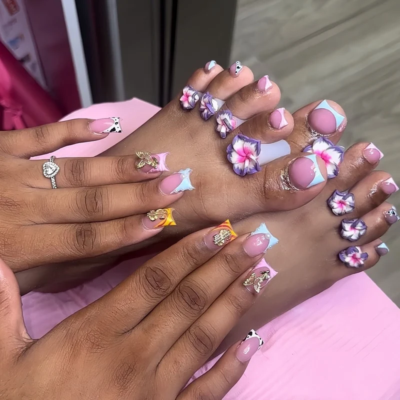 Floral Fantasy Nagelkunst Verbesserungen Karnz