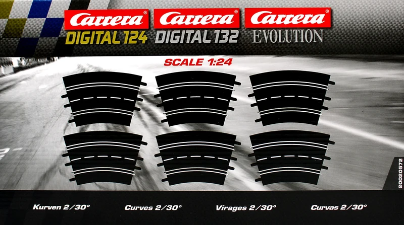 Carrera 20020572 - DIGITAL 124/132 Kurve 2 / 30 Grad
