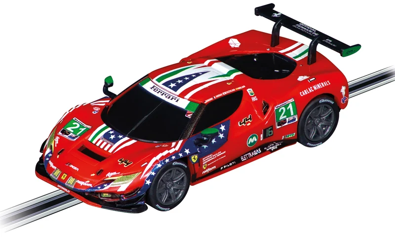 Carrera 20064284 - GO!!! Ferrari 296 GT3 "AF Corse, No.21" (IMSA, Weathertech GTD (2024)