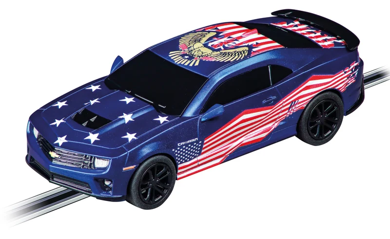 Carrera 20064290 - GO!!! Chevrolet Camaro Stars 'n Stripes