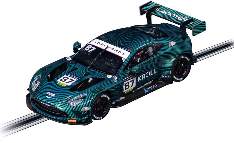 Carrera 20032069 - Digital 132 Aston Martin Vantage AMR GT3 Evo "Blackthorn AMR, No.87" British GT 2024
