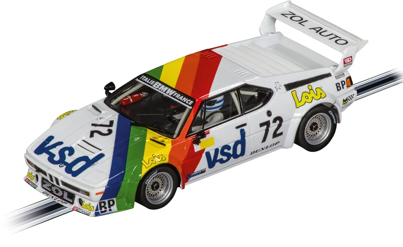 Carrera 20027716 - EVOLUTION BMW M1 "BMW Zol'Auto, No.72" 24h, 1981 mit Licht