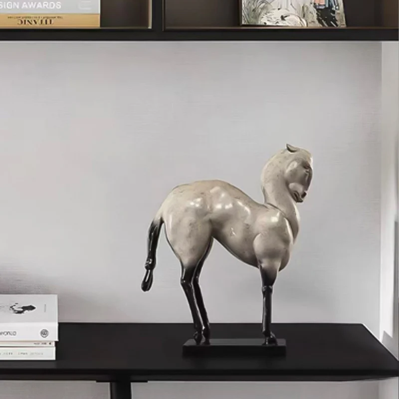 Elegante Künstlerische Pferdefigur