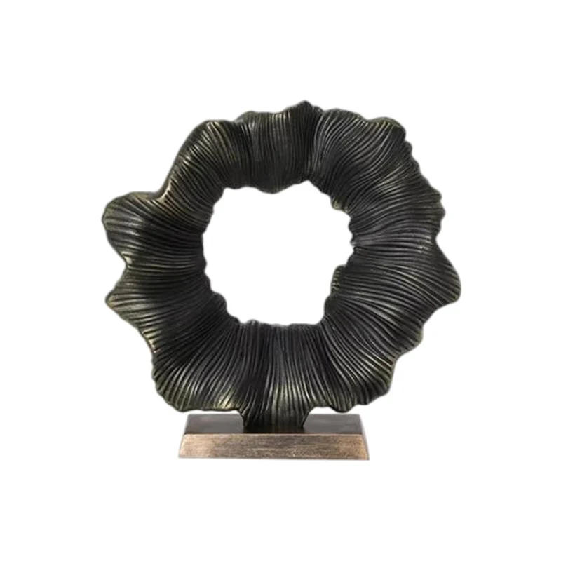 Künstlerische dekorative Wellenform-Skulptur