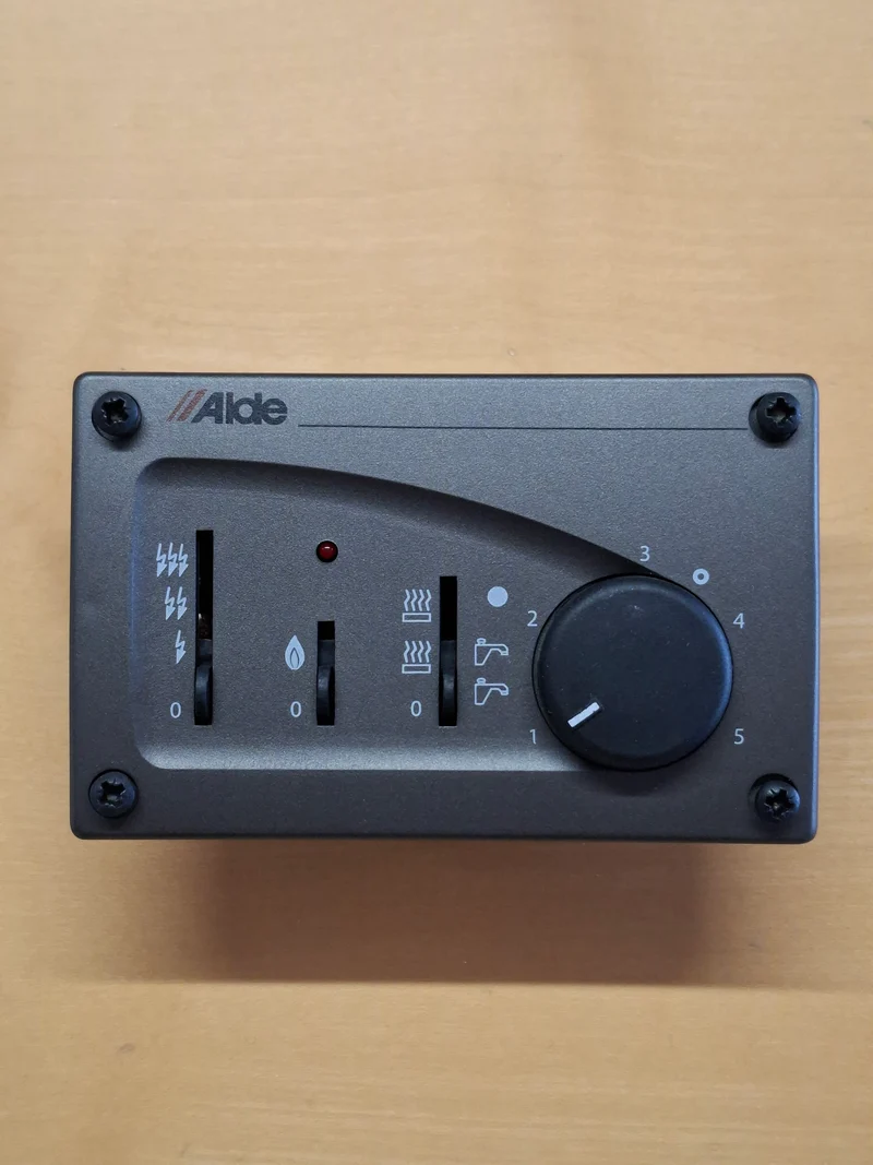 Alde Schaltpanel , Bedienfeld 3000565 mit Thermostat
