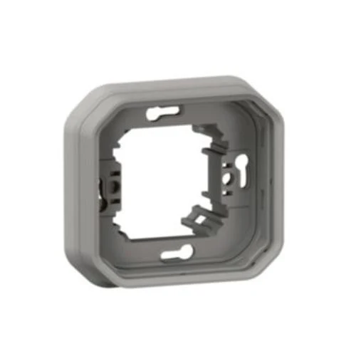Legrand 069681L Plexo 1-Gang Flush Mounting Frame IP55 Grey