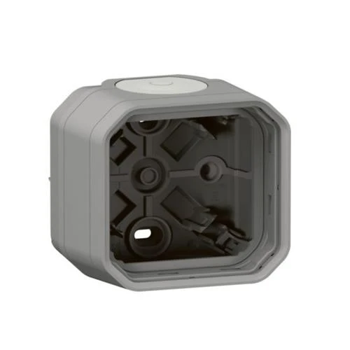 Legrand 069651L Plexo 1-Gang Surface Box IP55 Grey