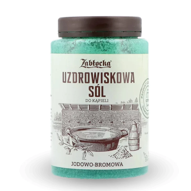 Badesalz Zablocka, Jod-Brom, für Bäder, 1,2kg