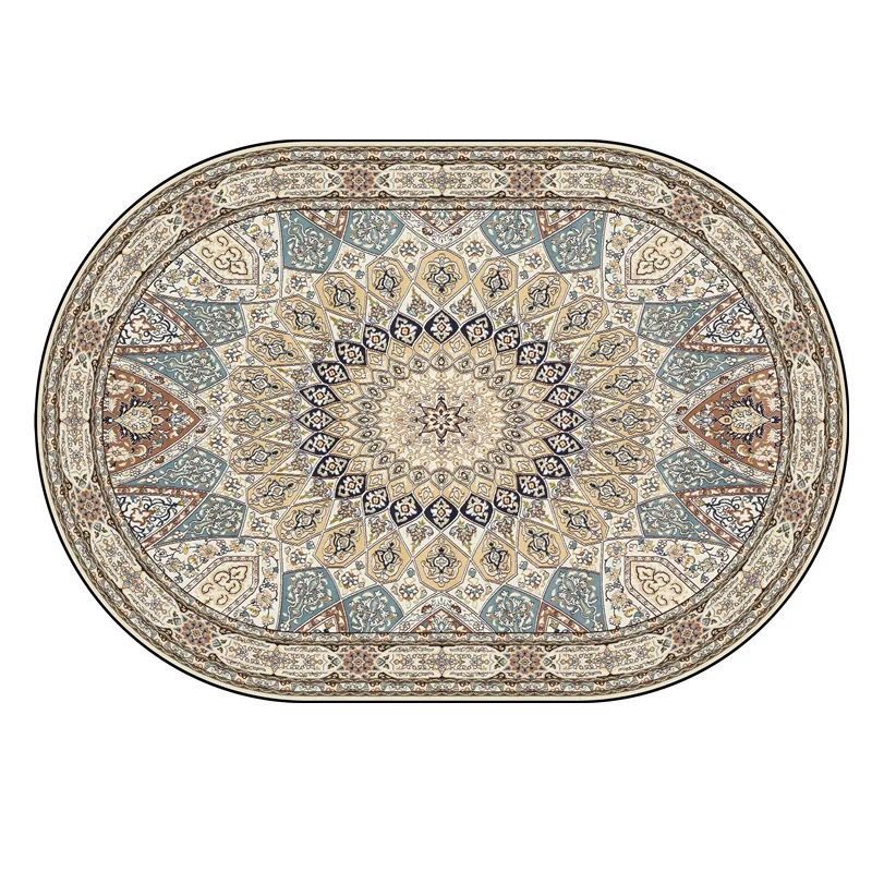 Eleganter vom Vintage inspirierter Teppich