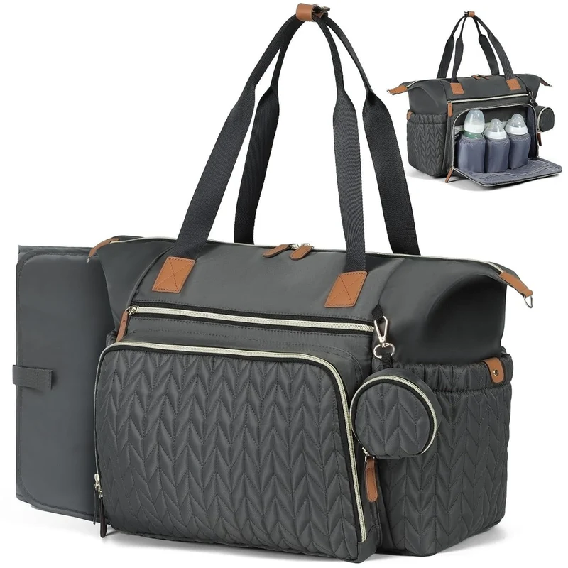 Vielseitige Mehrfach-Taschen Wickeltasche Karnz