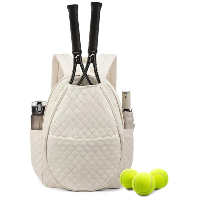 Stylische gesteppten Tennisschläger Rucksack Karnz