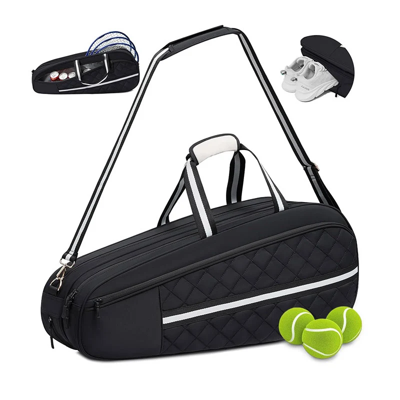 Stylische Tennisracket- und Ausrüstungs-Tragetasche Karnz