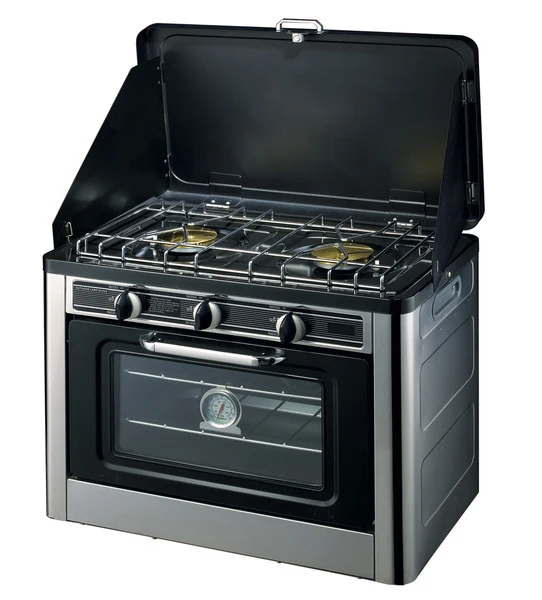 Camp4 Portabler Gaskocher mit Backofen 30mbar