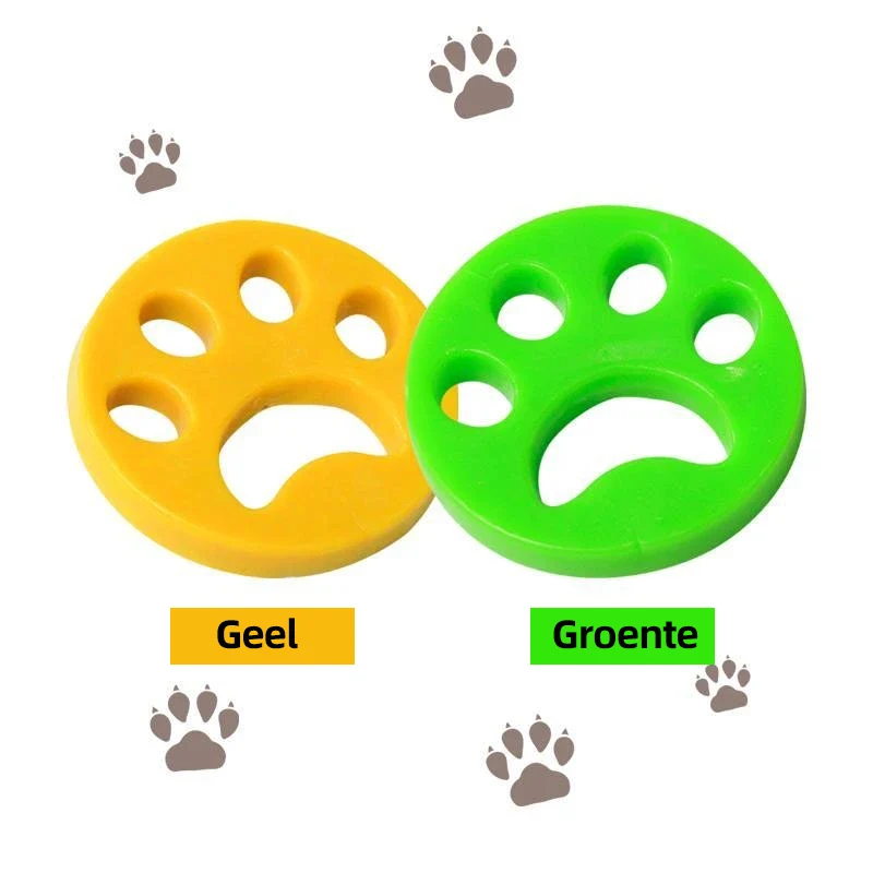 FurPaws™ Tierhaarentferner für die Wäsche – 4er-Set