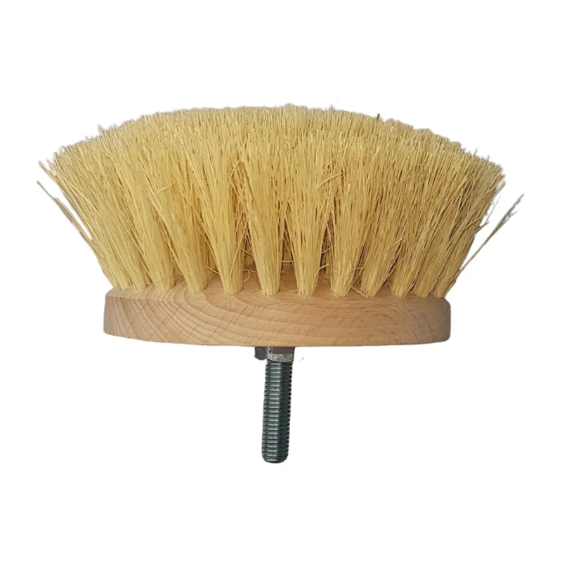 Starmann Holzwachsbürste, für Bohrer, Buchenholz, Tampicofaser, SDWM