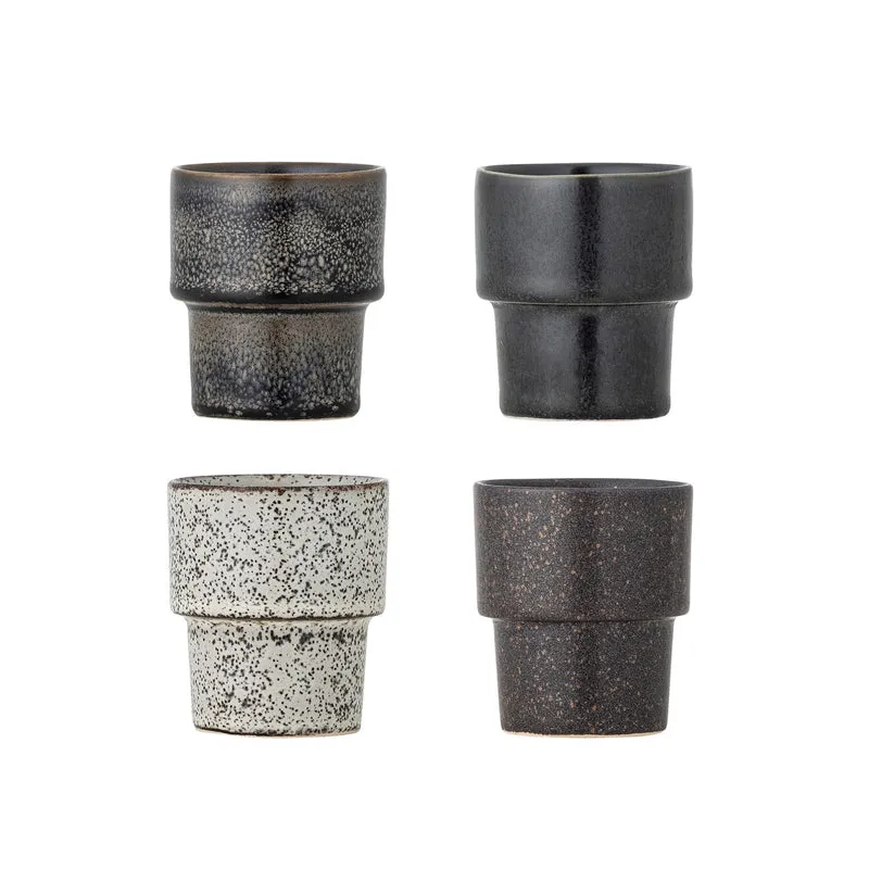 Ewan Espressotasse, Braun, Steingut