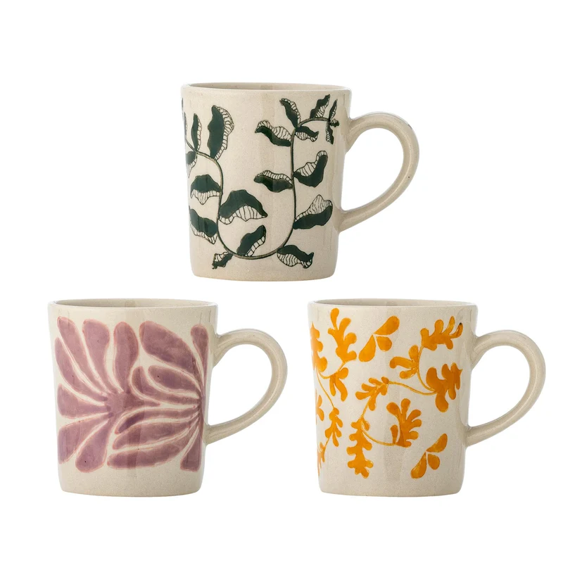 Fauni Tasse, Bunt, Steingut