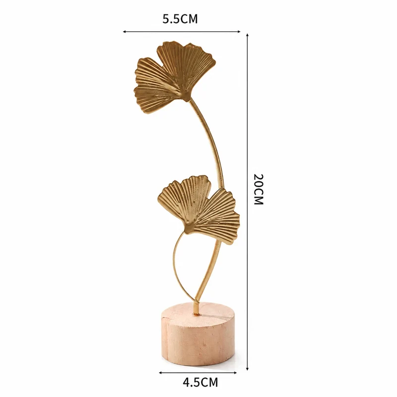 Ginkgo-Blatt-Skulptur