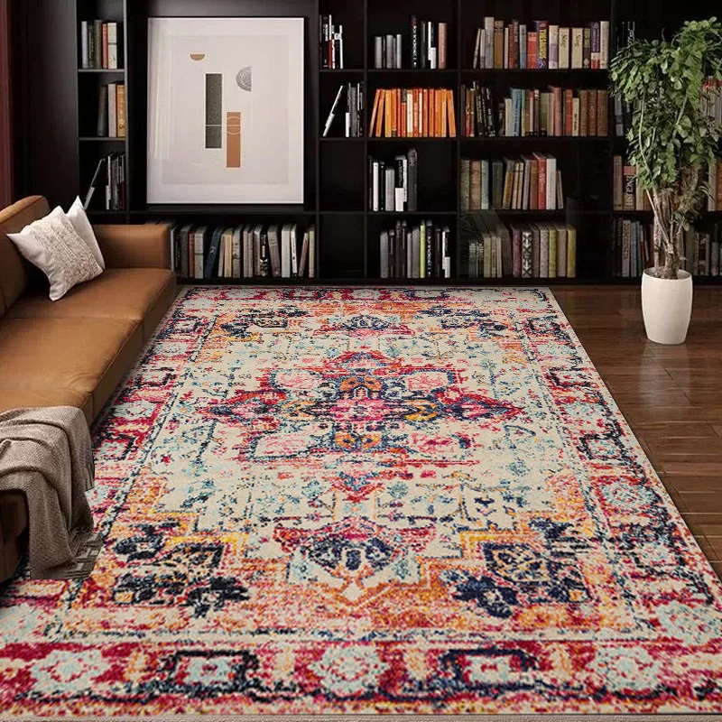 Vintage-inspirierter Bohemian-Teppich